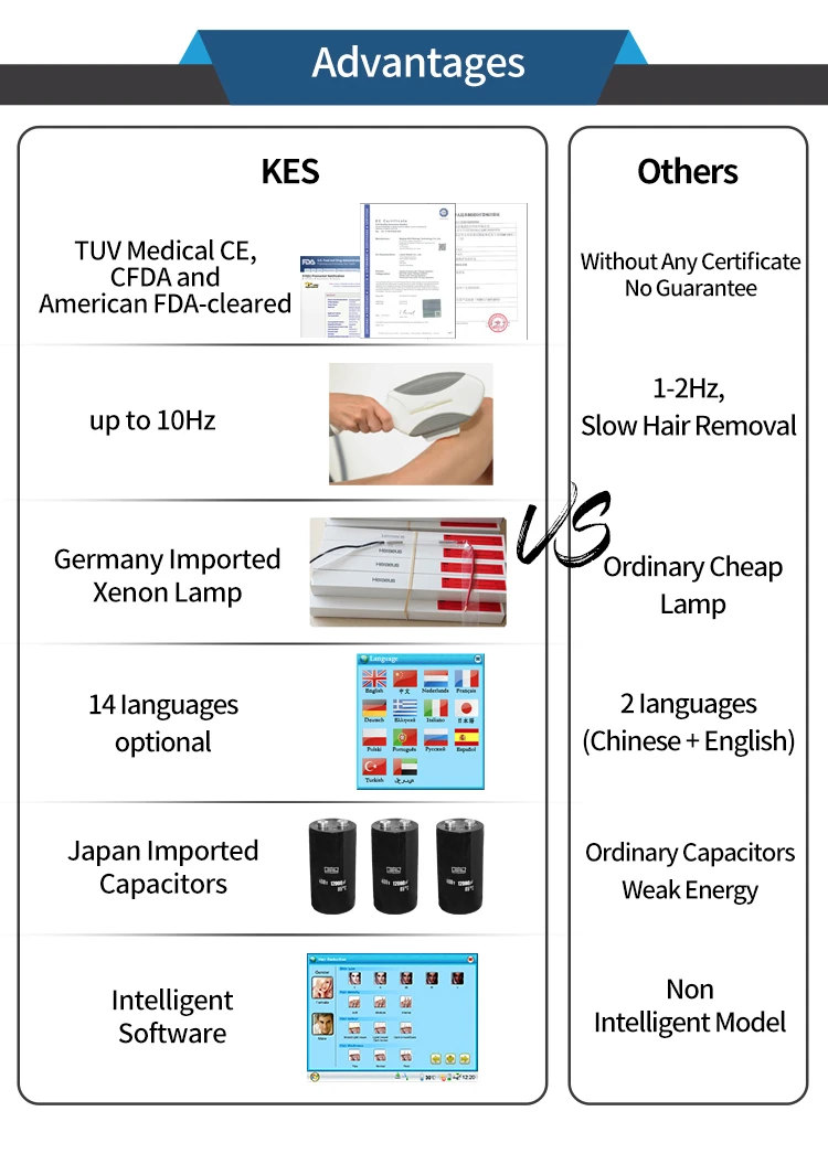 ipl shr hair removal machine7