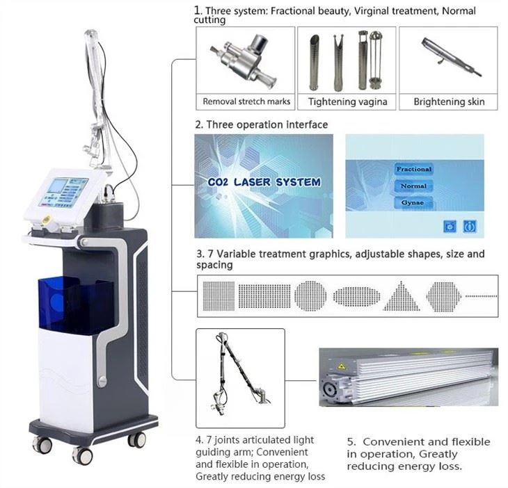 CO2 Laser For Acne Scars Machine