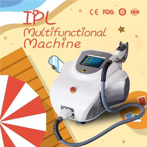 Портативный аппарат для удаления волос SHR Лазерное оборудование Ipl для эпиляции